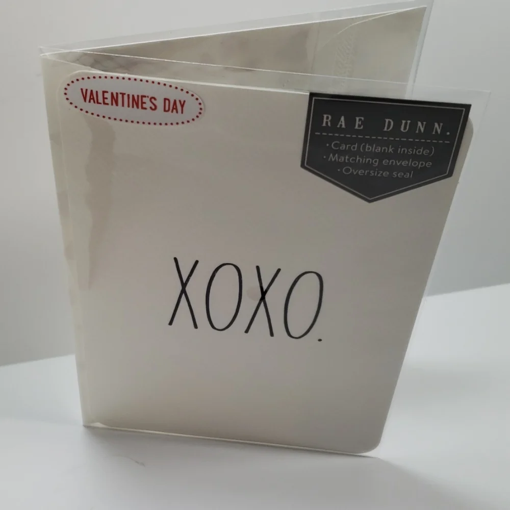 Rae Dunn Valentine's Day Gift bag & Card